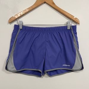 Patagonia Strider Running Shorts Lined 3.5” Hydrangea Purple/Grey M